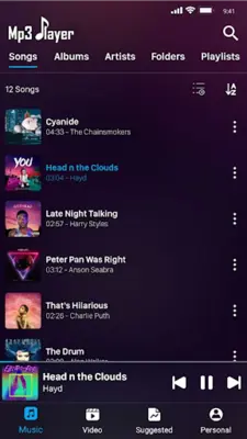 Music Video Player android App screenshot 5